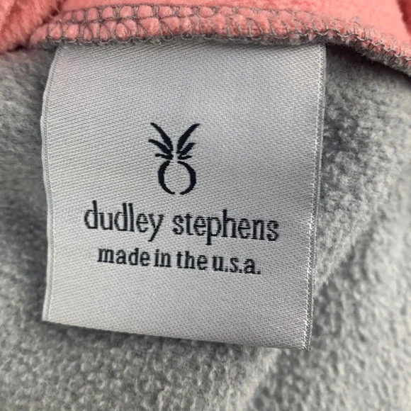 Dudley Stephens Tuckernuck Gray and Pink Long Sleeve Color Block Top - Picture 7 of 7